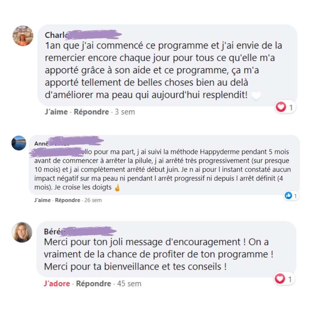 Temoignage_methode_Happyderme15 Avis méthode Happyderme acné femme naturopathie