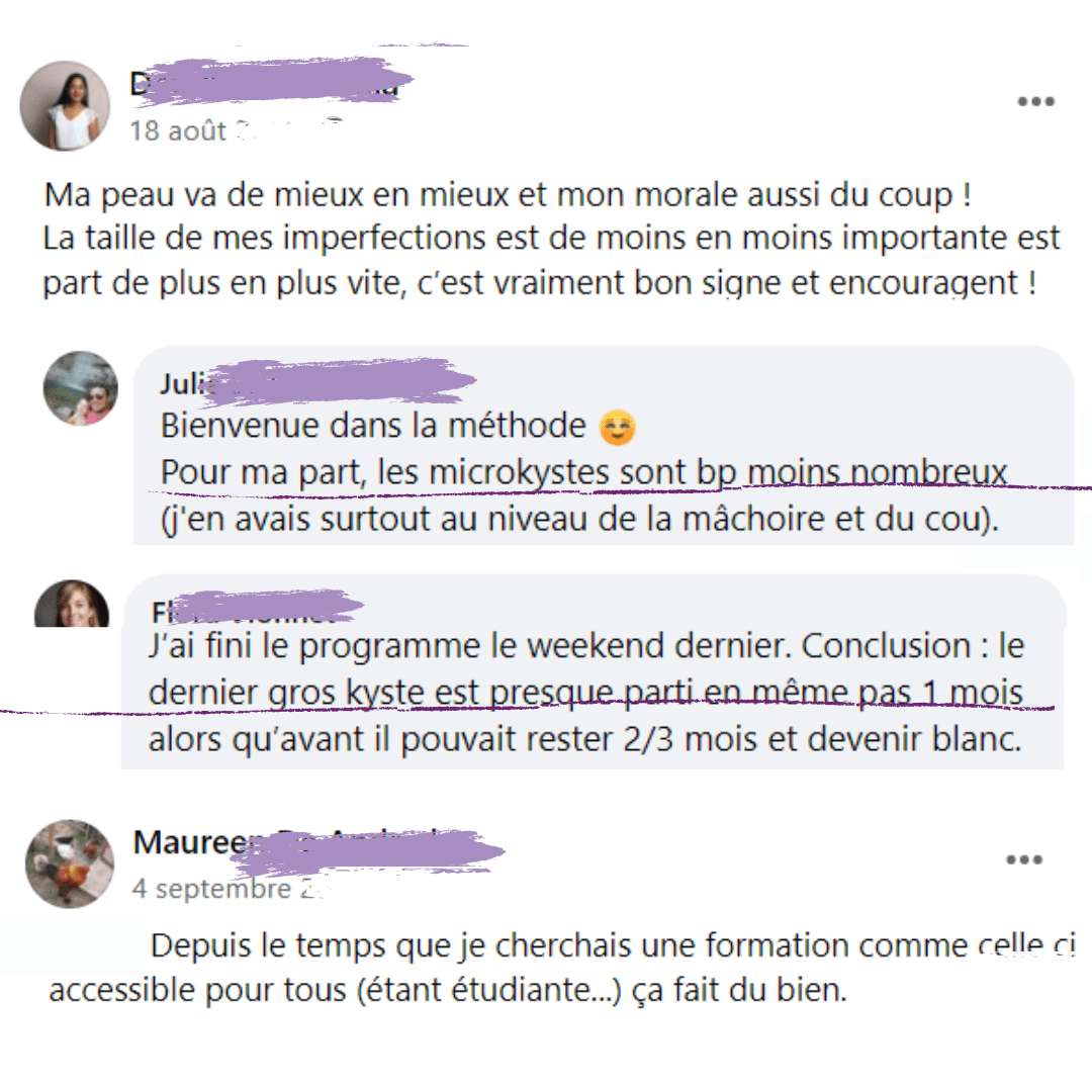 Avis méthode Happyderme acné femme naturopathie