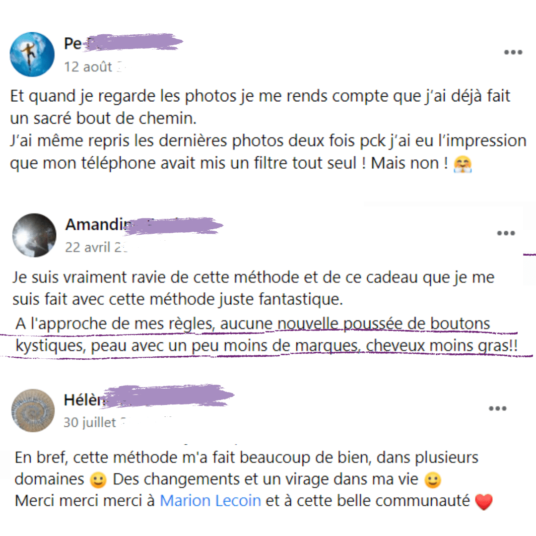 Avis méthode Happyderme acné femme naturopathie