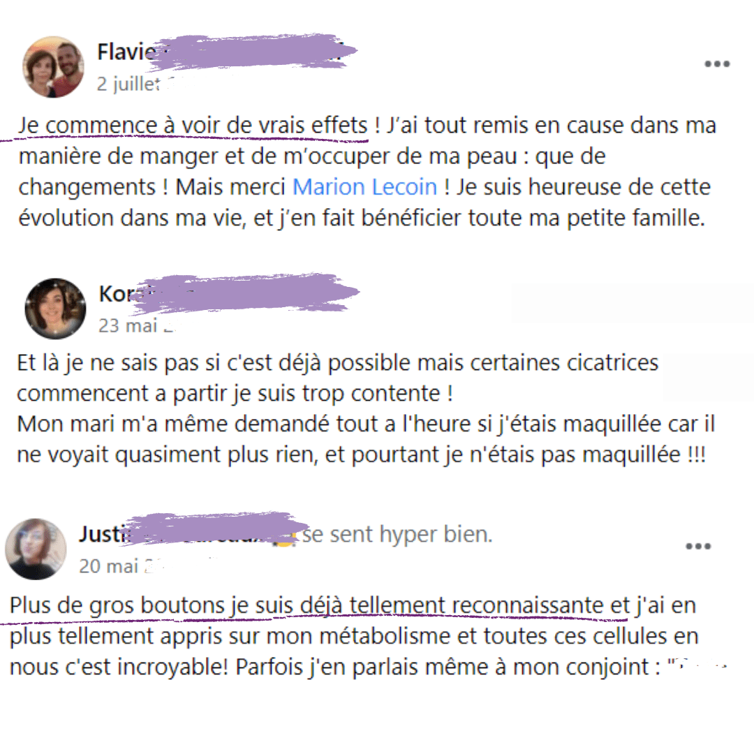 Avis méthode Happyderme acné femme naturopathie